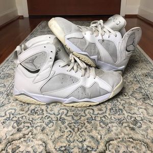 Jordan 7 Pure Platinum Size 13 Beaters